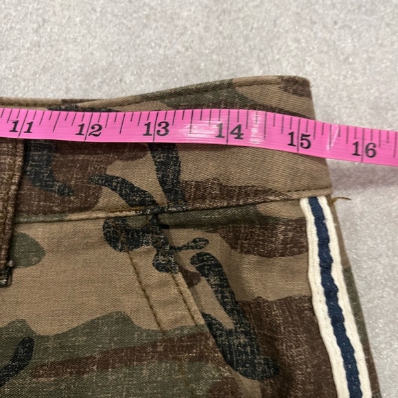 [6R/W28Ins28]Abercrombie&Finch Annie High Rise Ankle Straight Camo Pants - Picture 3 of 8
